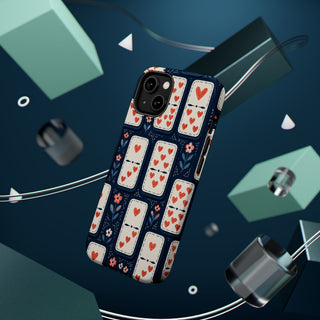Heart Dominoes | Tough MagSafe Case — product image 45