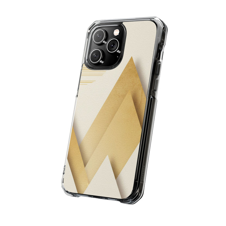 Golden Peaks | Clear MagSafe Case