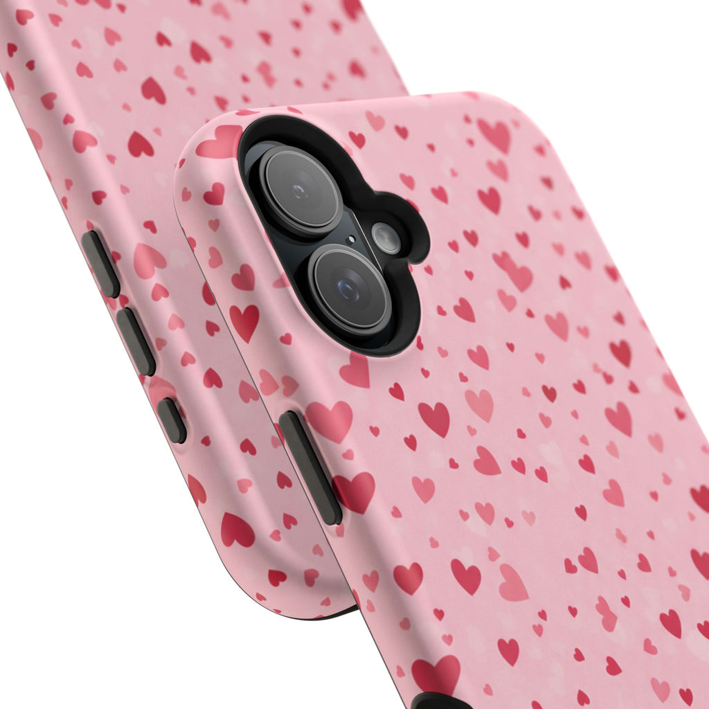Blush Ditsy Heart | Tough MagSafe Case