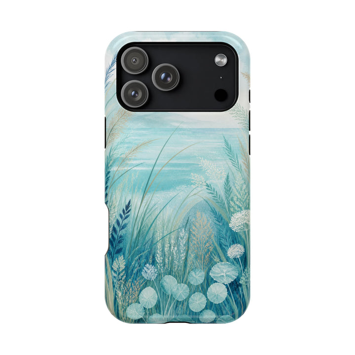 Aqua Meadow | Tough MagSafe Case