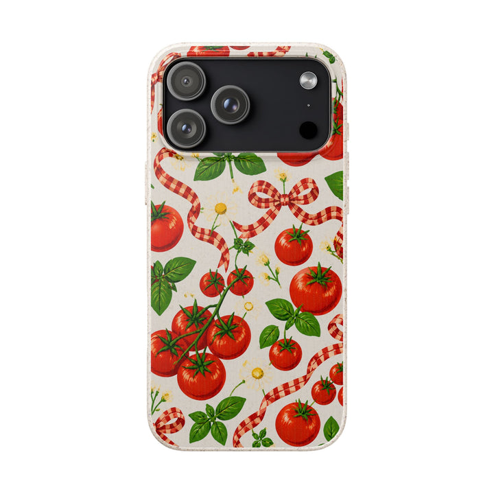 Tomato Picnic phone case design