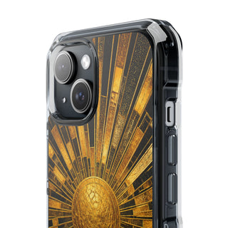 Mosaic Sunburst | Clear MagSafe Case — product image 19