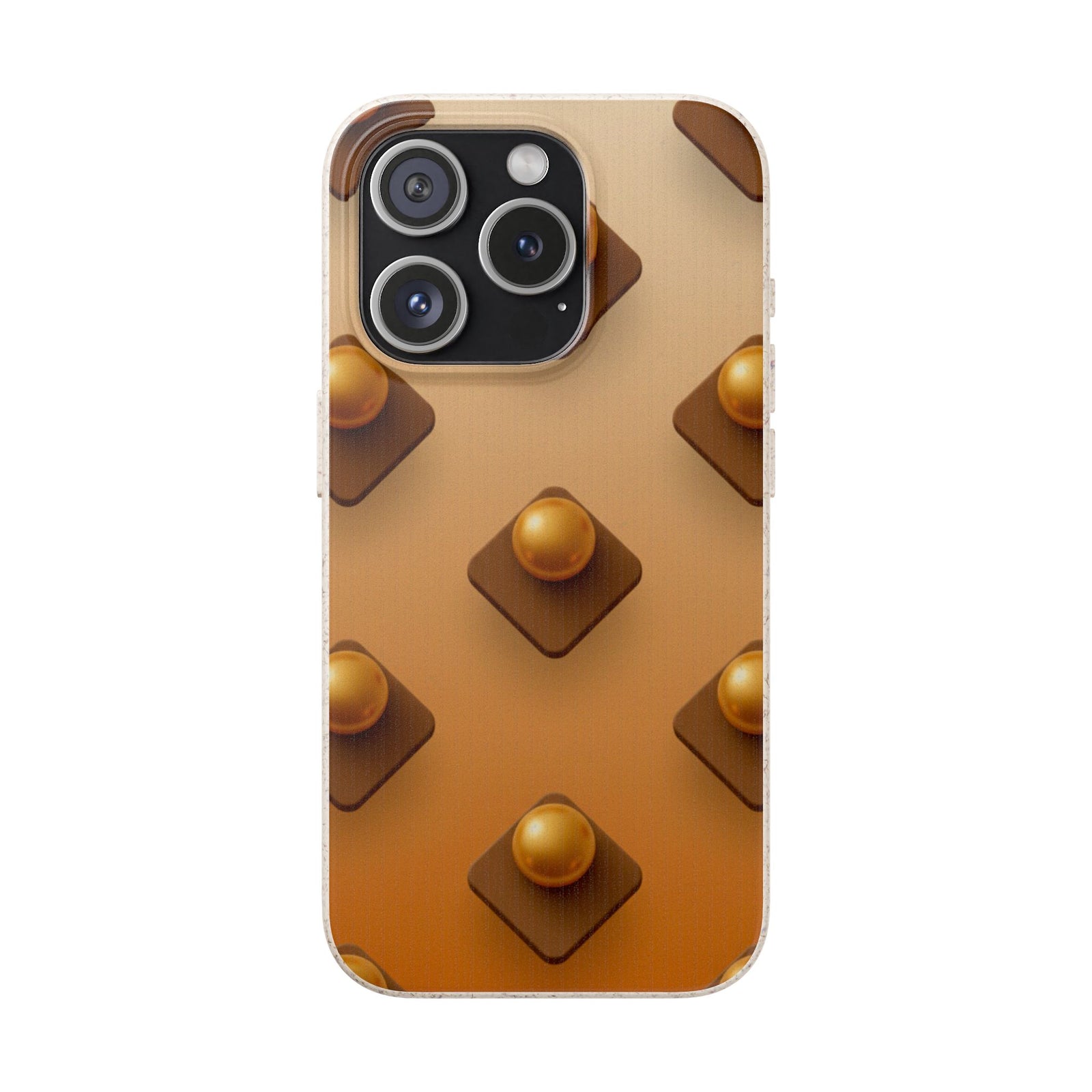 Amber Studs | Biodegradable Case