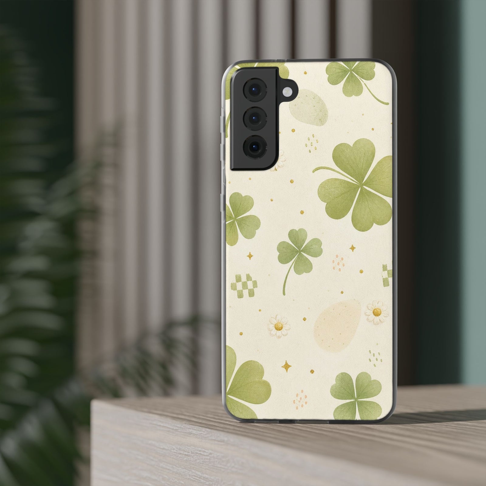 Matcha Clover | Clear Case