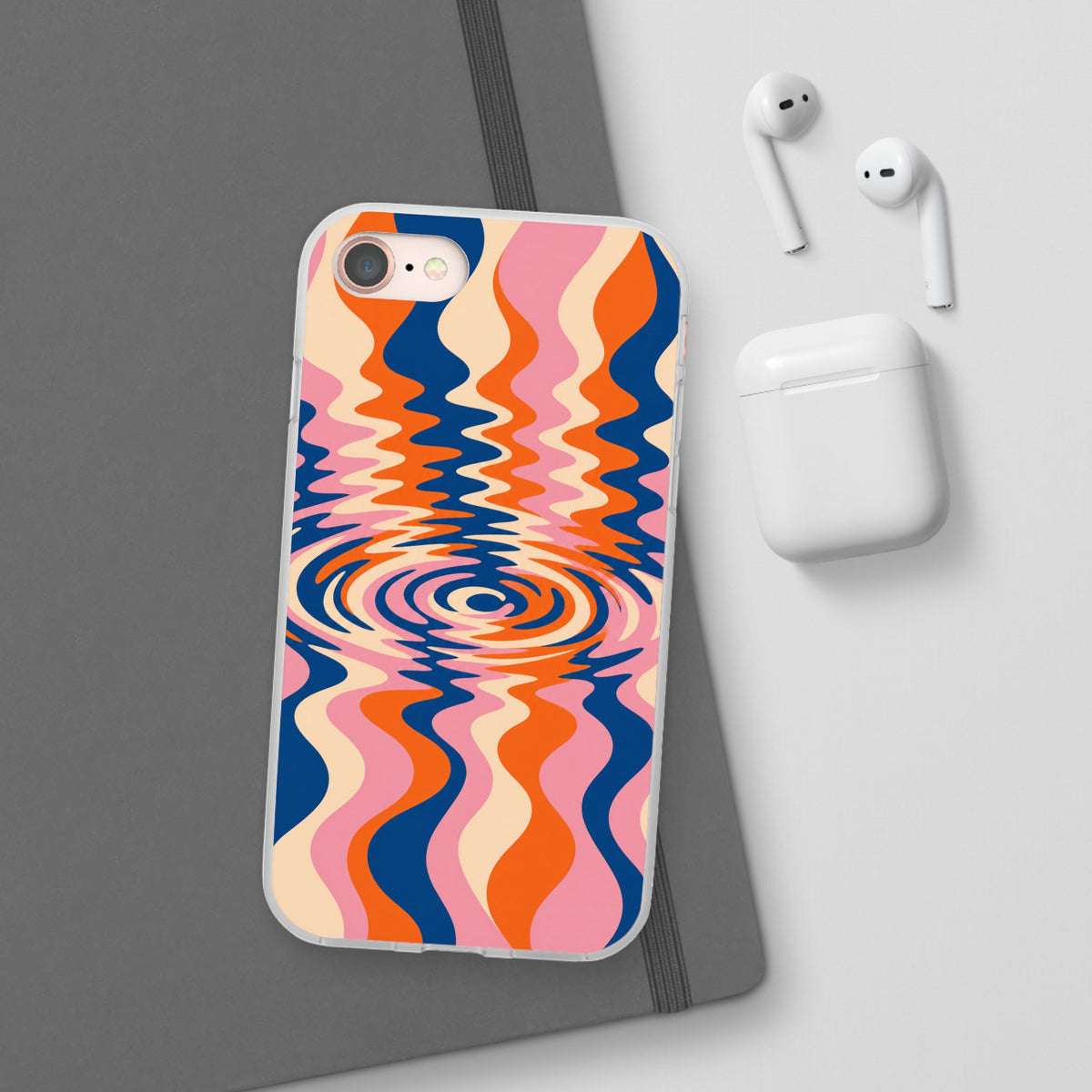 Ripple Harlequin | Frosted Clear Case — product image 54