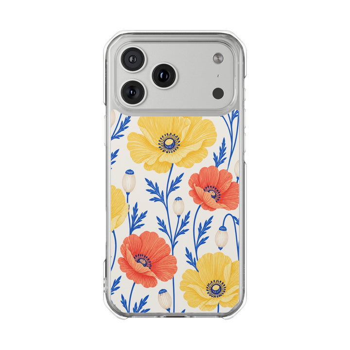 Butter Poppies phone case design