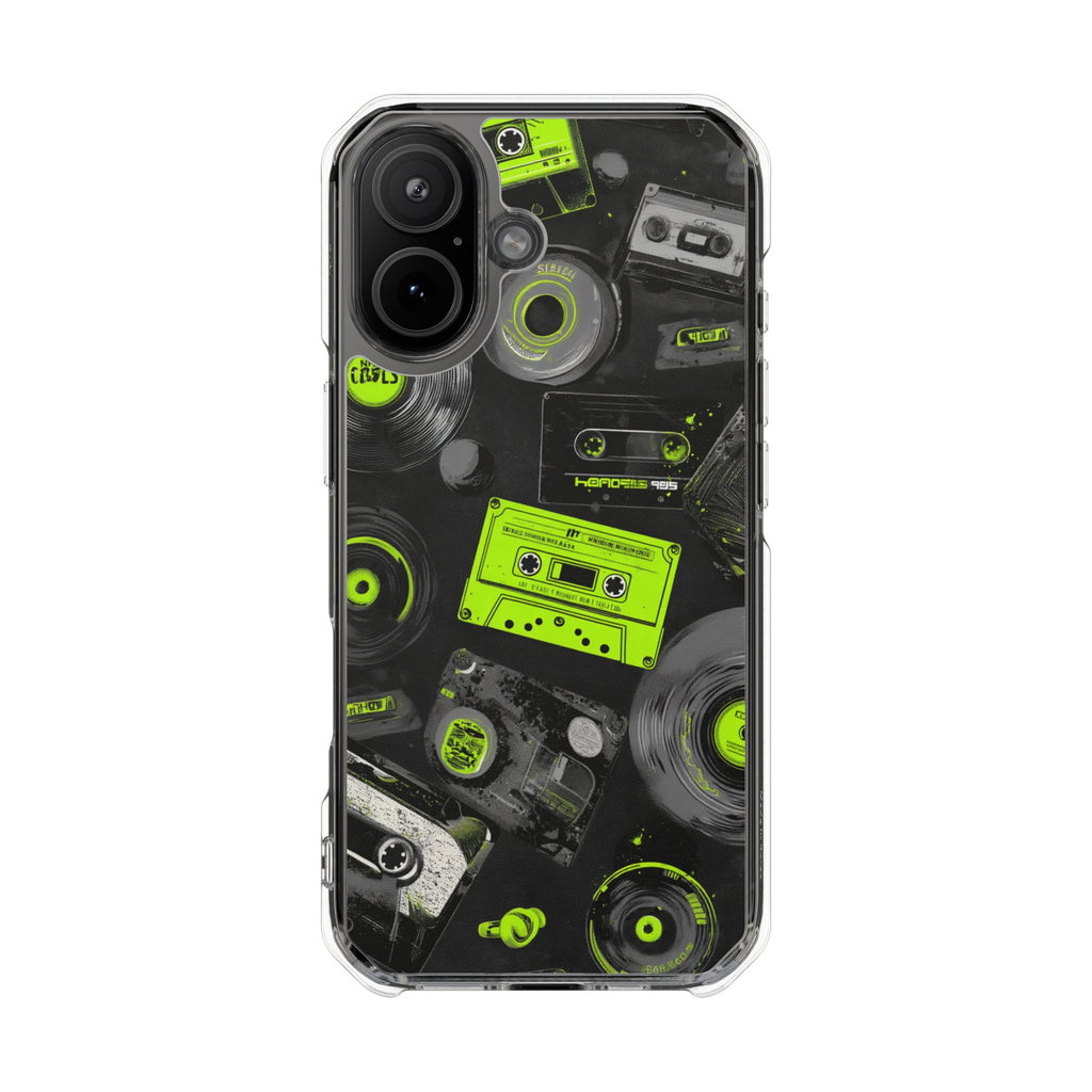Neon Tech | Clear MagSafe Case