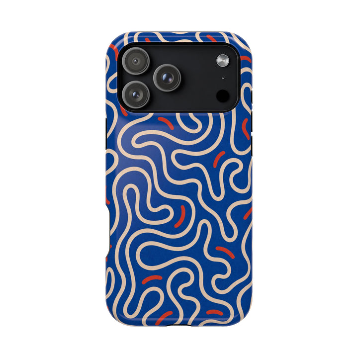 Cobalt Contour | Tough MagSafe Case