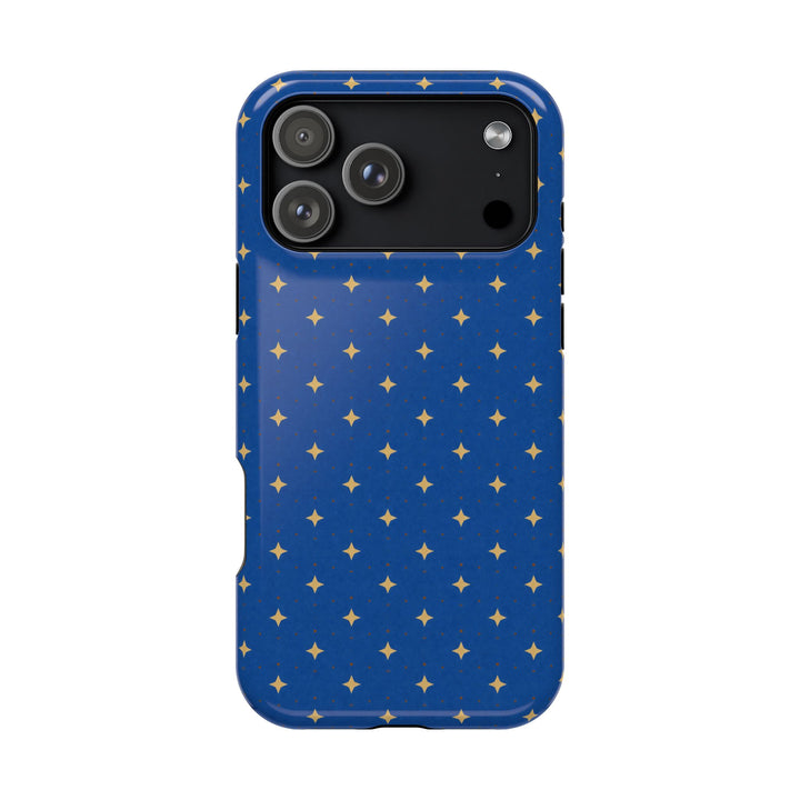 Cobalt Starbursts | Tough MagSafe Case