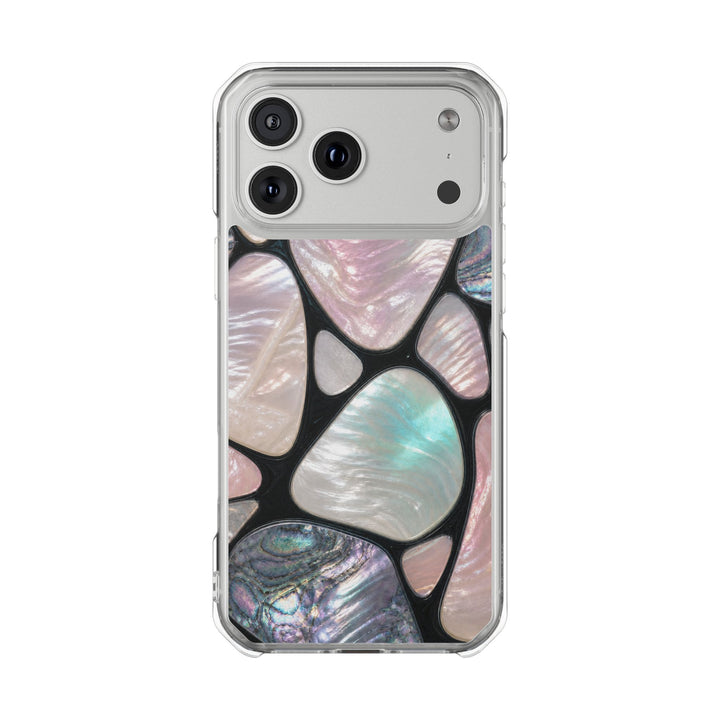 Nacre Mosaic | Clear MagSafe Case