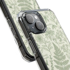 Peony Drift | Clear MagSafe Case