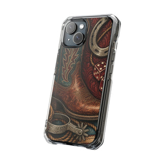 Rodeo Luck | Clear MagSafe Case