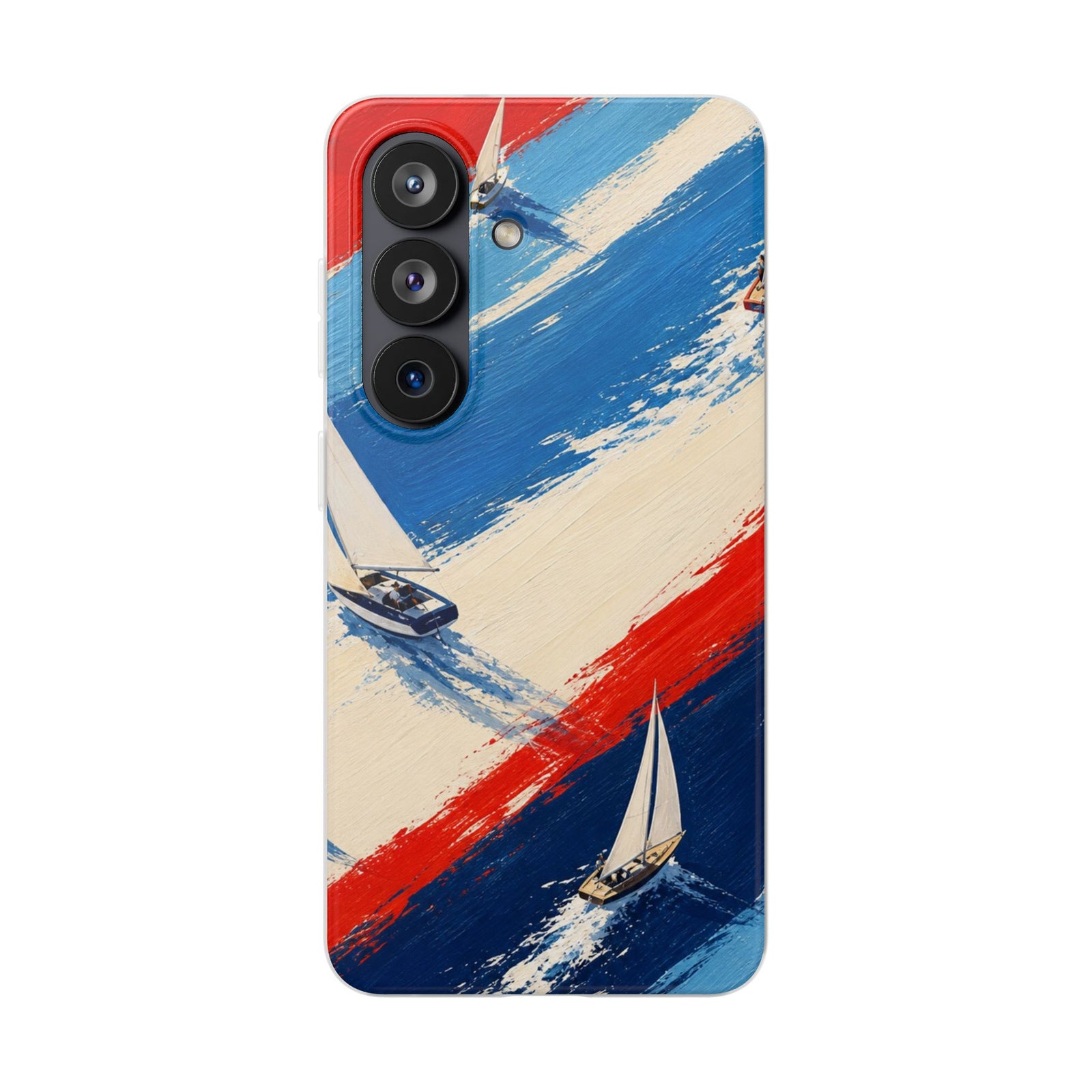 Regatta Stripes | Clear Case