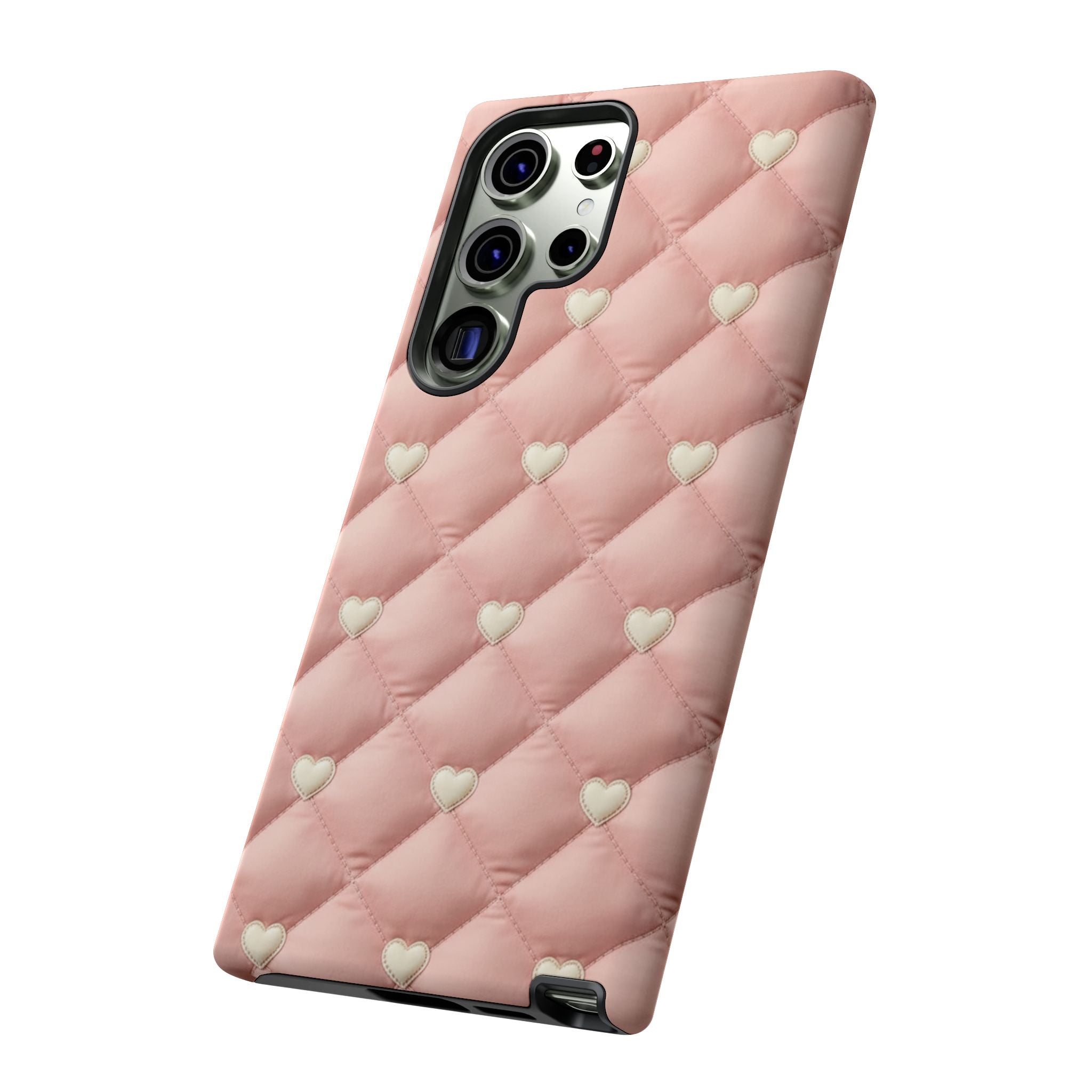 Cream Love Quilt | Tough Case