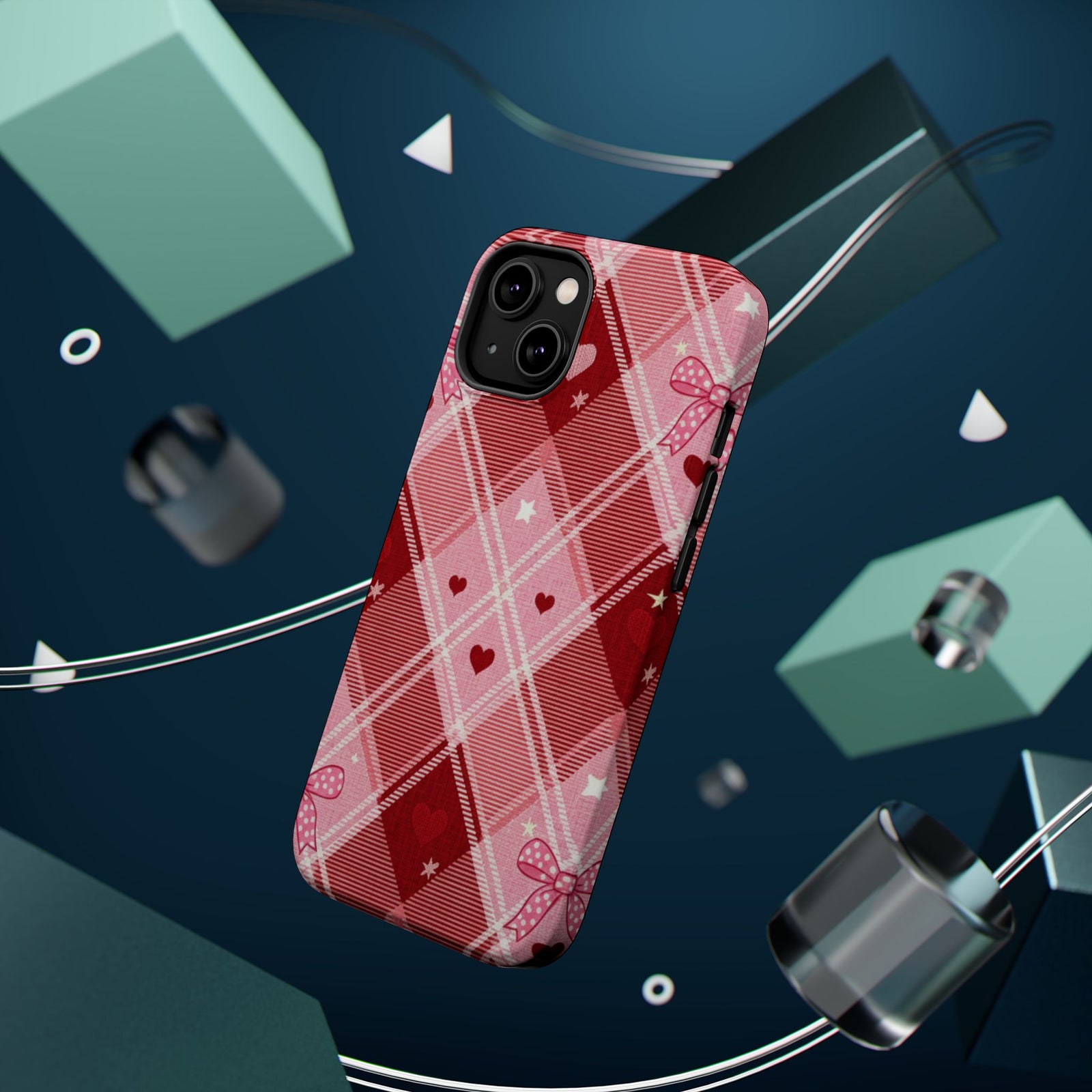 Heart Plaid | Tough MagSafe Case