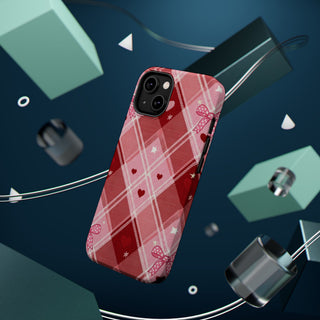 Heart Plaid | Tough MagSafe Case