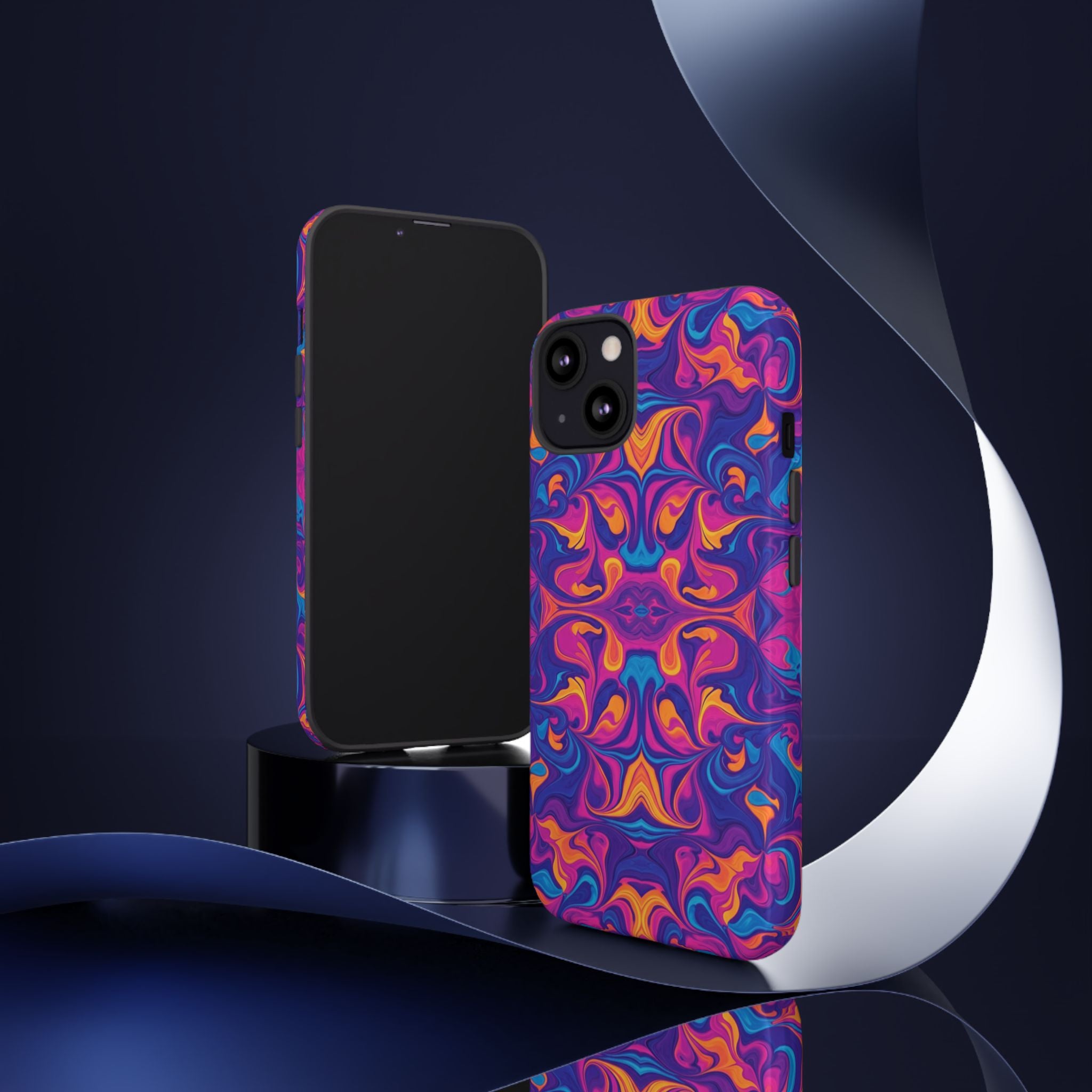 Neon Swirl | Tough Case