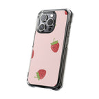 Strawberry Blush | Clear MagSafe Case