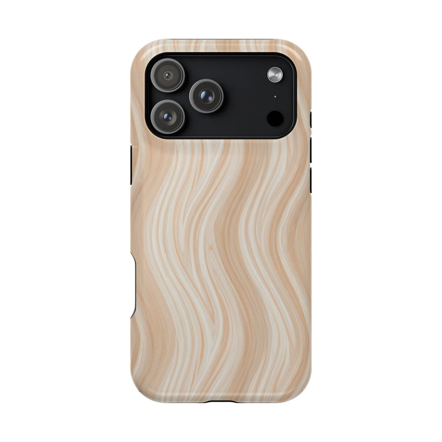 Wavy Wood Vein | Tough MagSafe Case