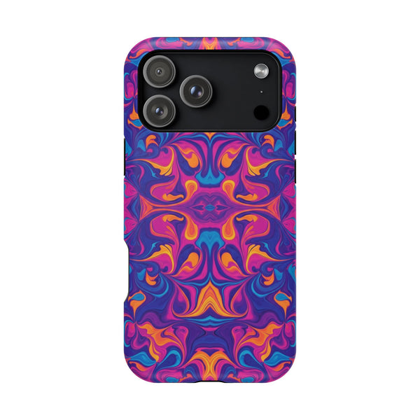 Neon Swirl | Tough MagSafe Case