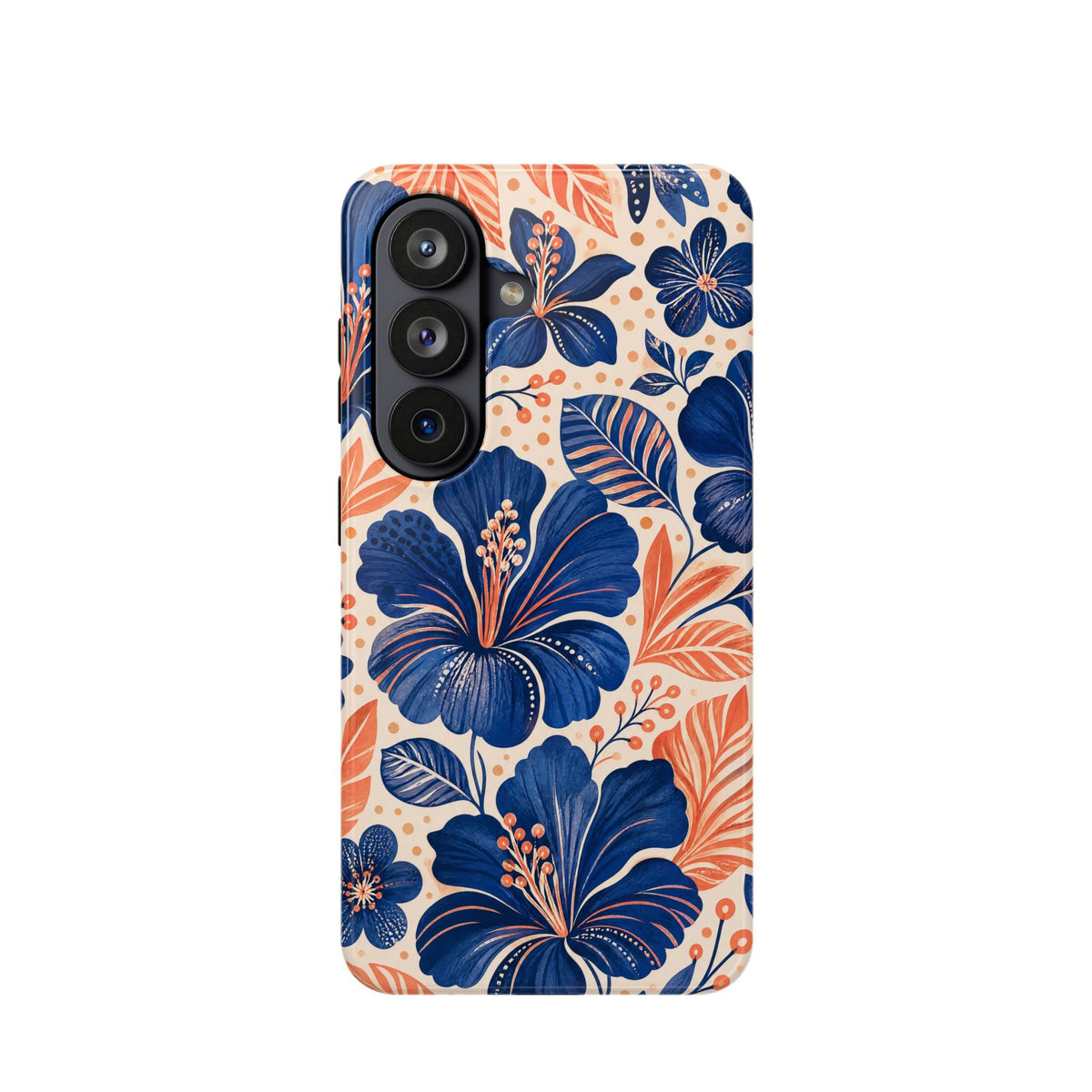 Indigo Hibiscus | Tough MagSafe Case — product image 41