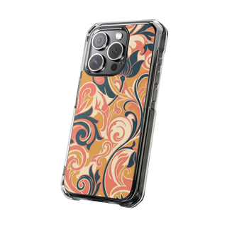 Baroque Bloom | Clear MagSafe Case