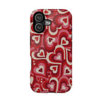 Y2K Swirl Hearts | Tough MagSafe Case