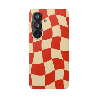 Tomato Wavy | Clear Case