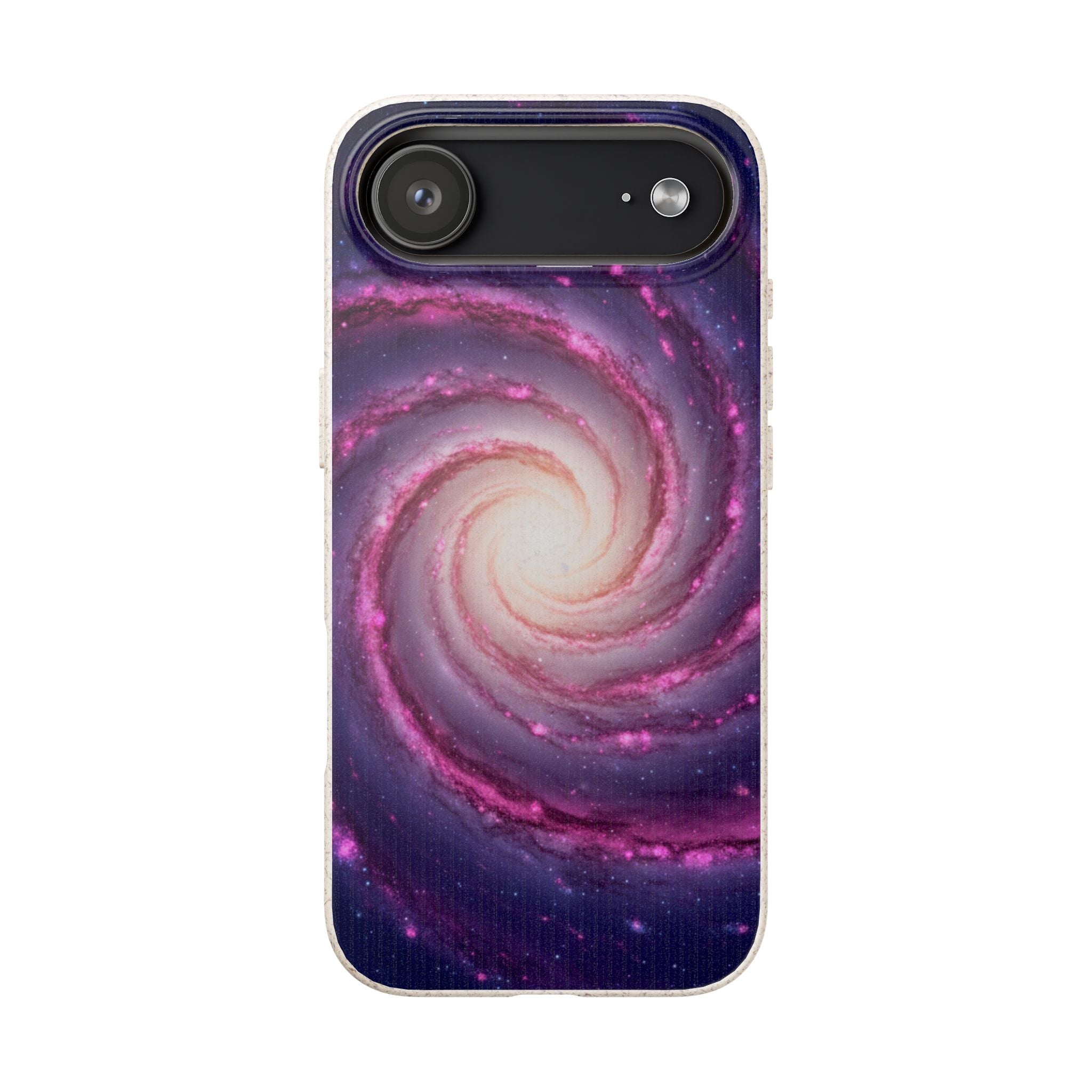 Cosmic Spiral celestial biodegradable case design