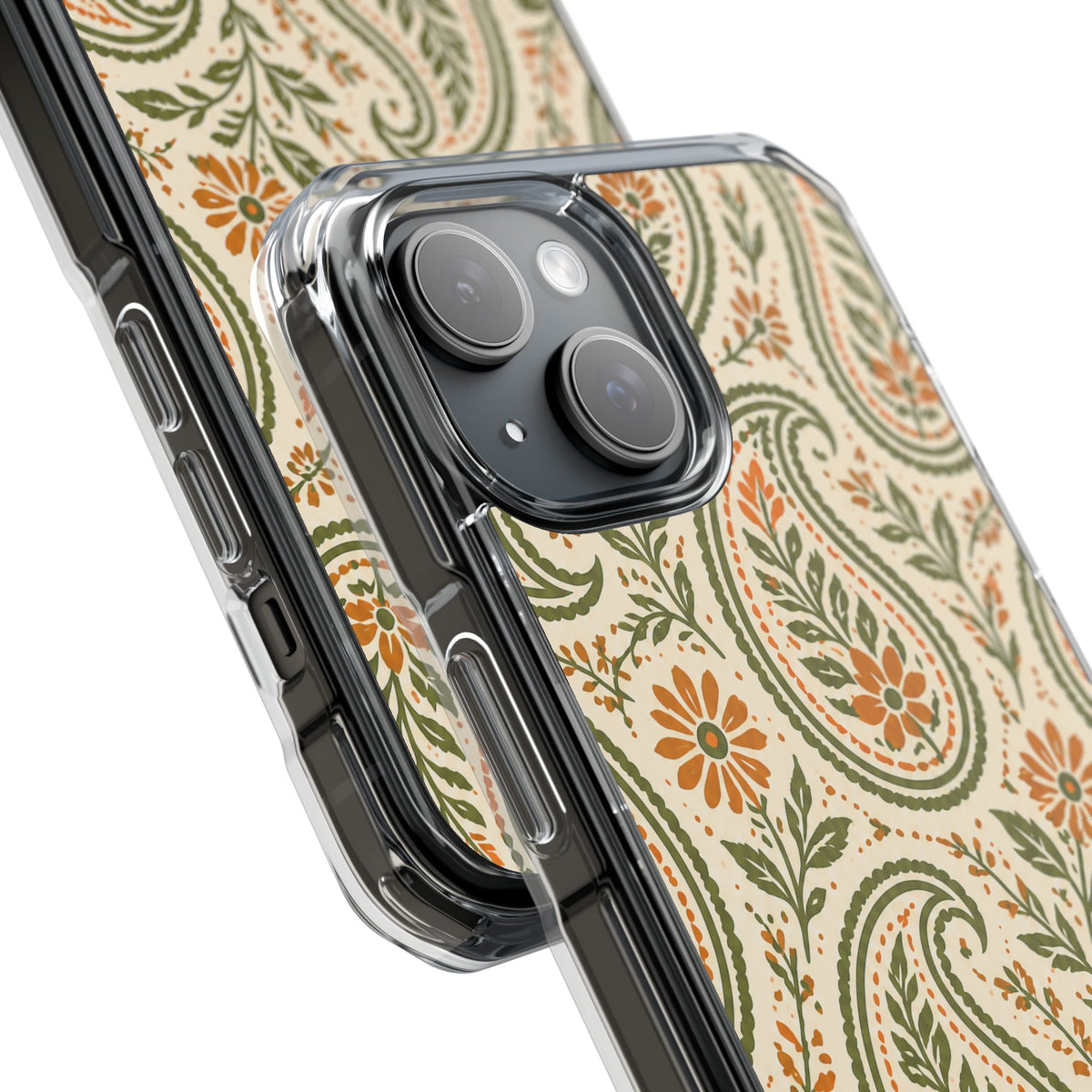 Olive Paisley | Clear MagSafe Case — product image 18