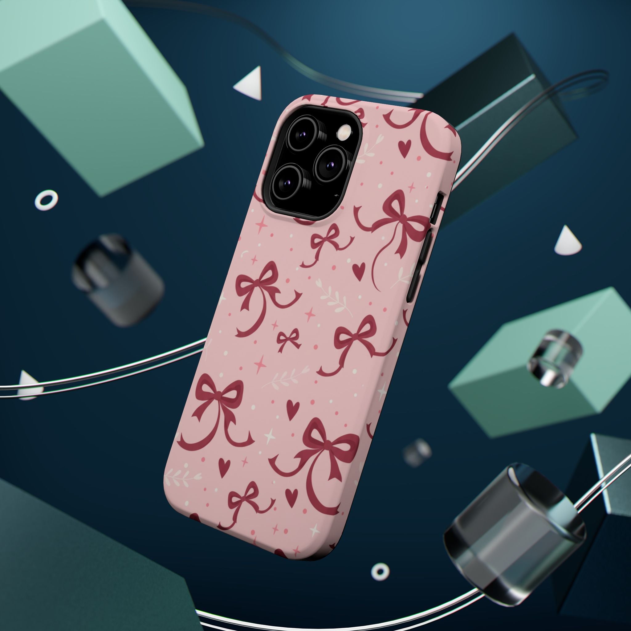 Coquette Bow Print | Tough MagSafe Case