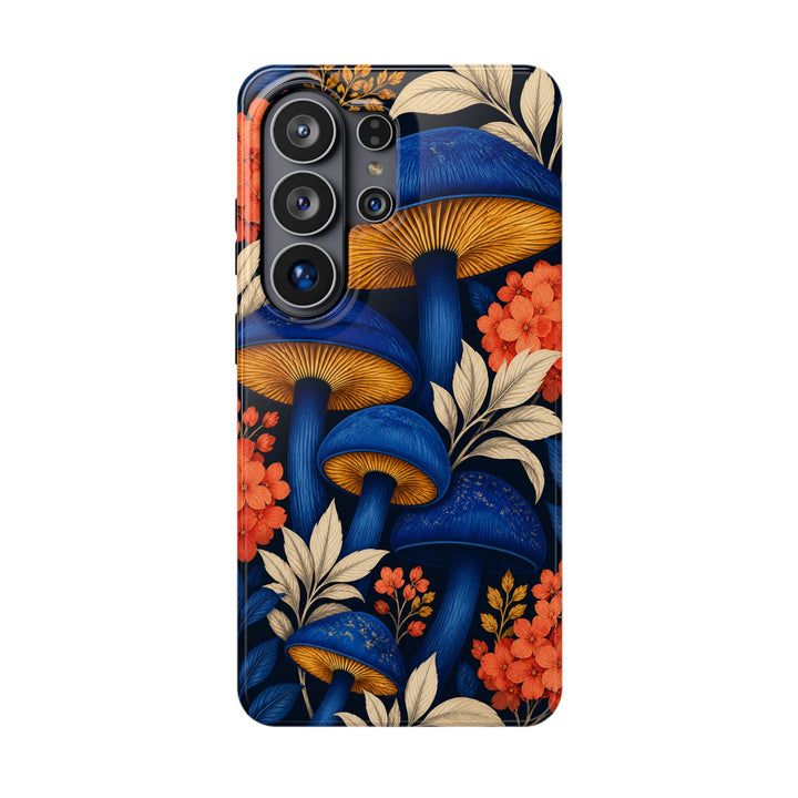 Cobalt Mushrooms | Tough MagSafe Case