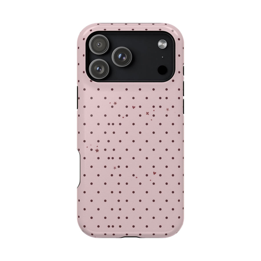 Blush Dots | Tough MagSafe Case