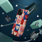 Patchwork Hearts | Tough MagSafe Case — product image 45