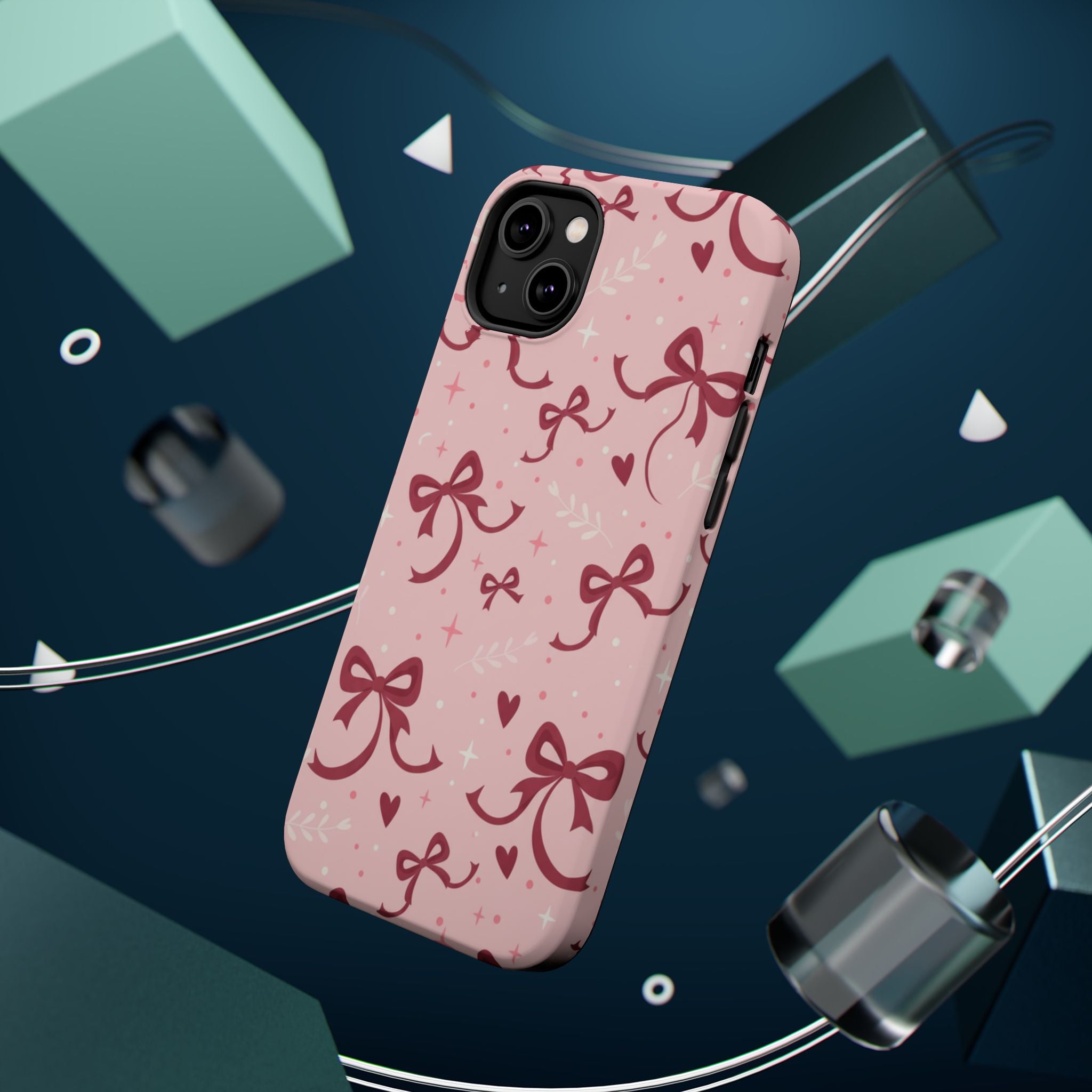 Coquette Bow Print | Tough MagSafe Case
