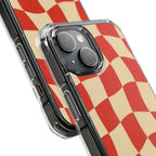 Tomato Wavy | Clear MagSafe Case