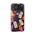 Domino Disco | Frosted Clear Case — product front view