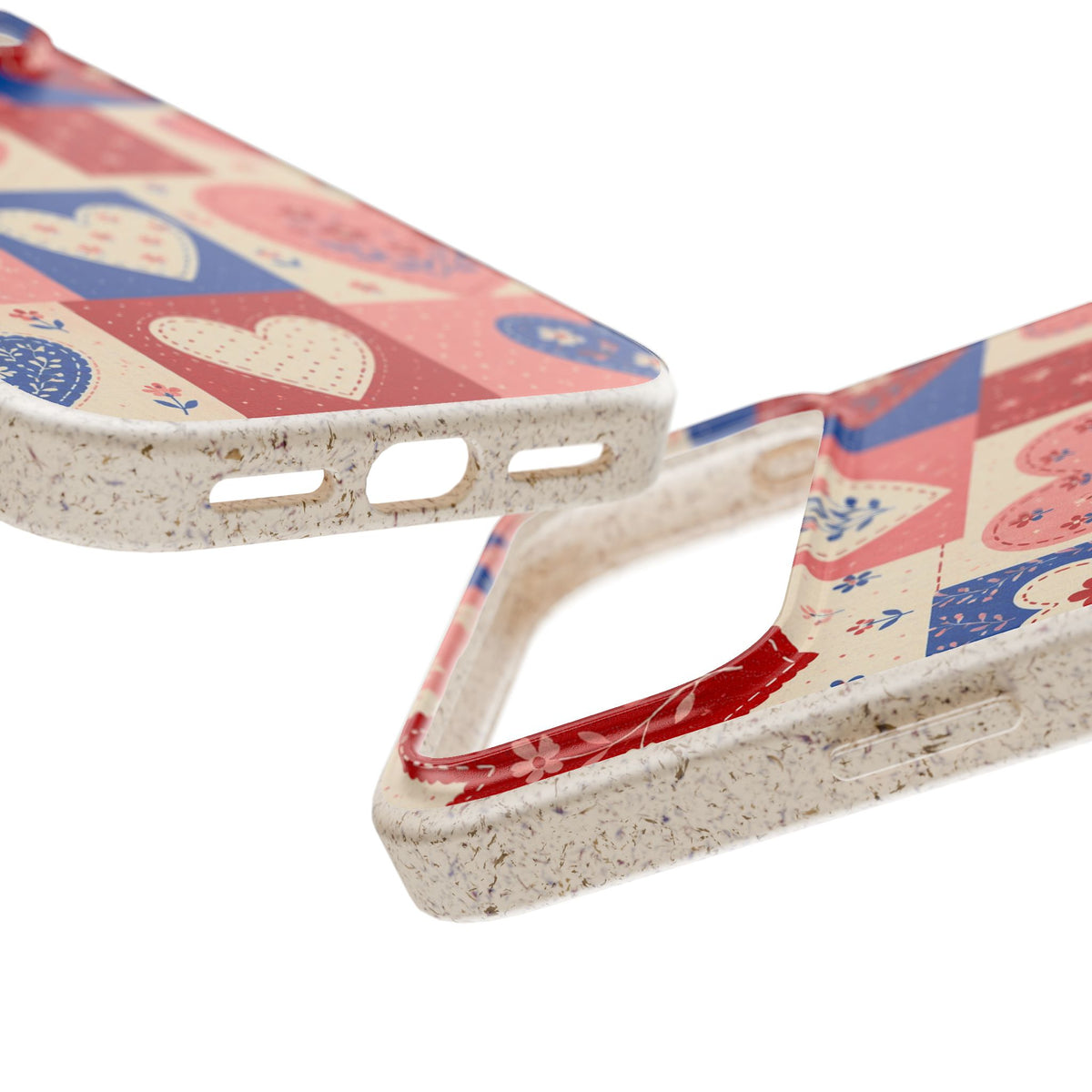 Patchwork Hearts | Biodegradable Case — product image 29