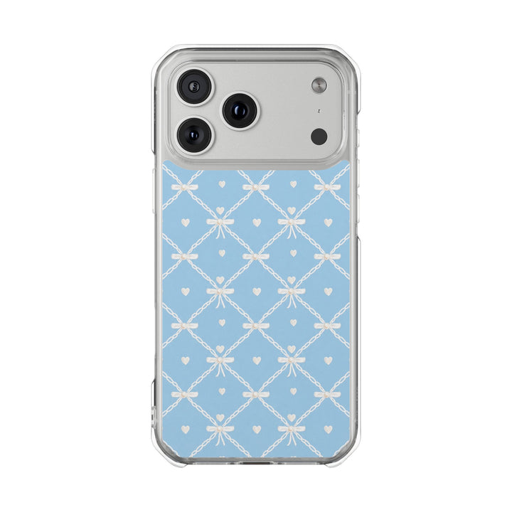 Ribbon Sky | Clear MagSafe Case