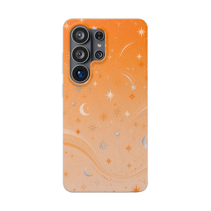 Apricot Twinkle | Clear Case
