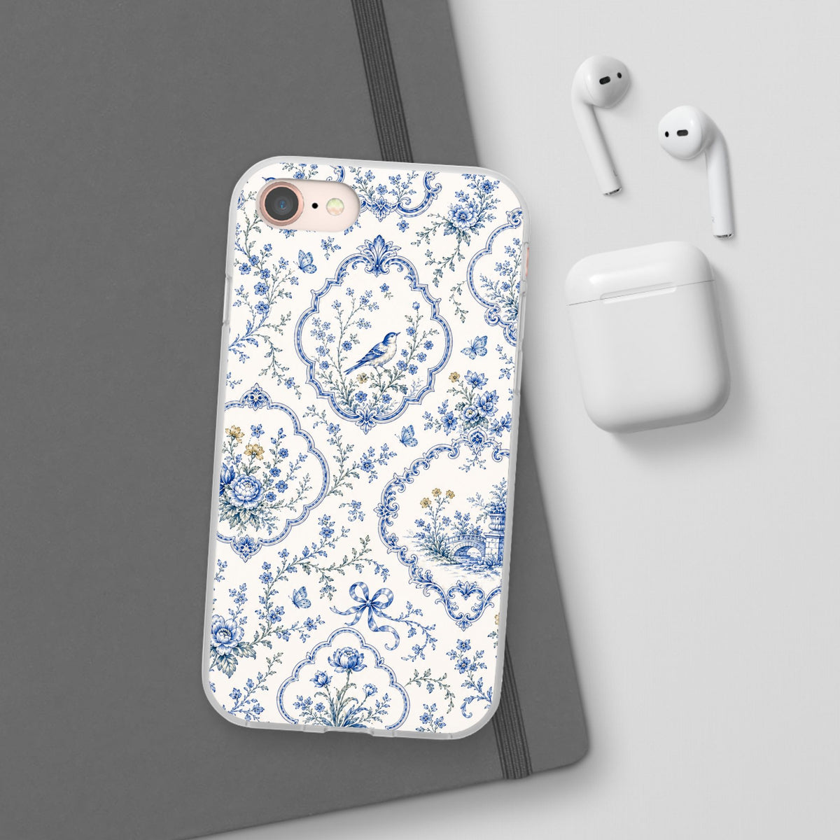 Porcelain Daydream | Frosted Clear Case — product image 54