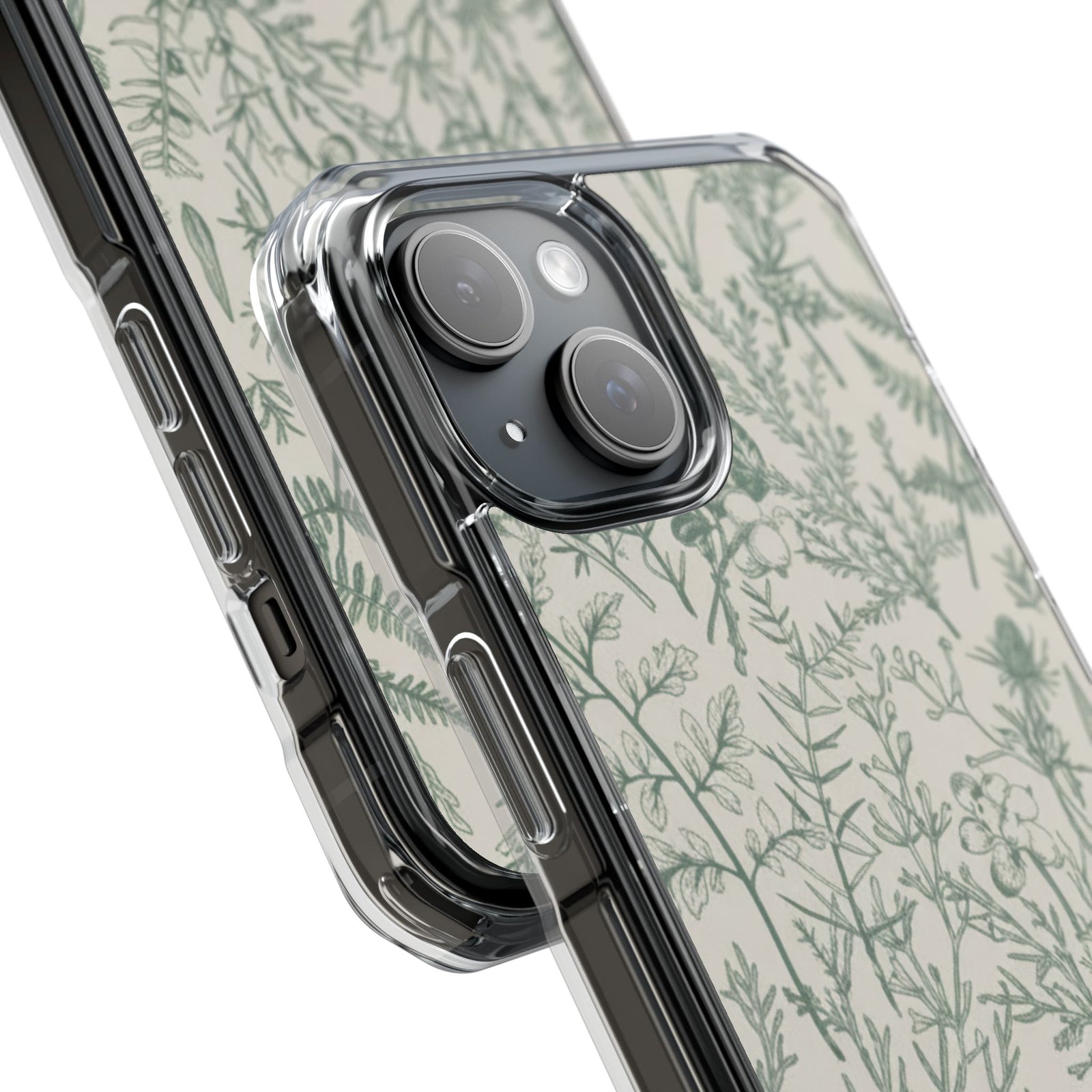 Frost Meadow | Clear MagSafe Case