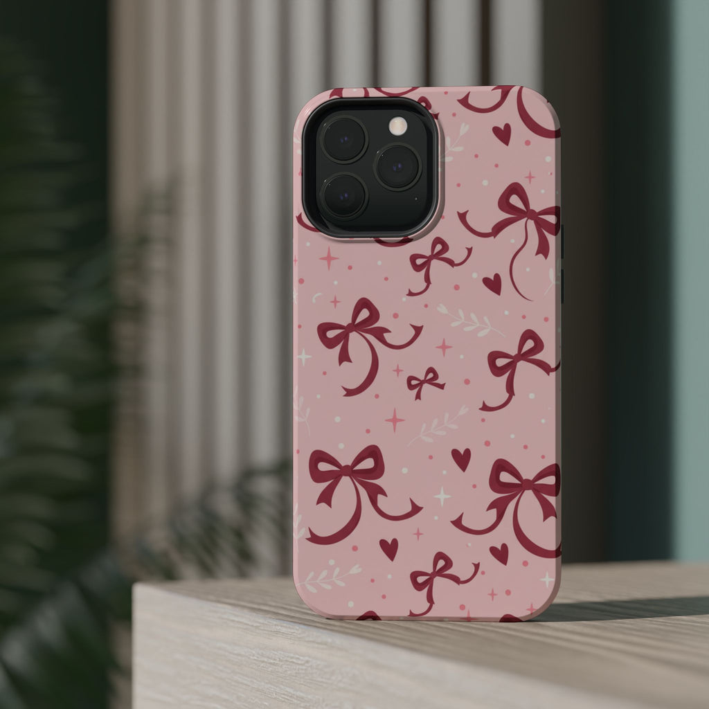 Coquette Bow Print | Tough MagSafe Case