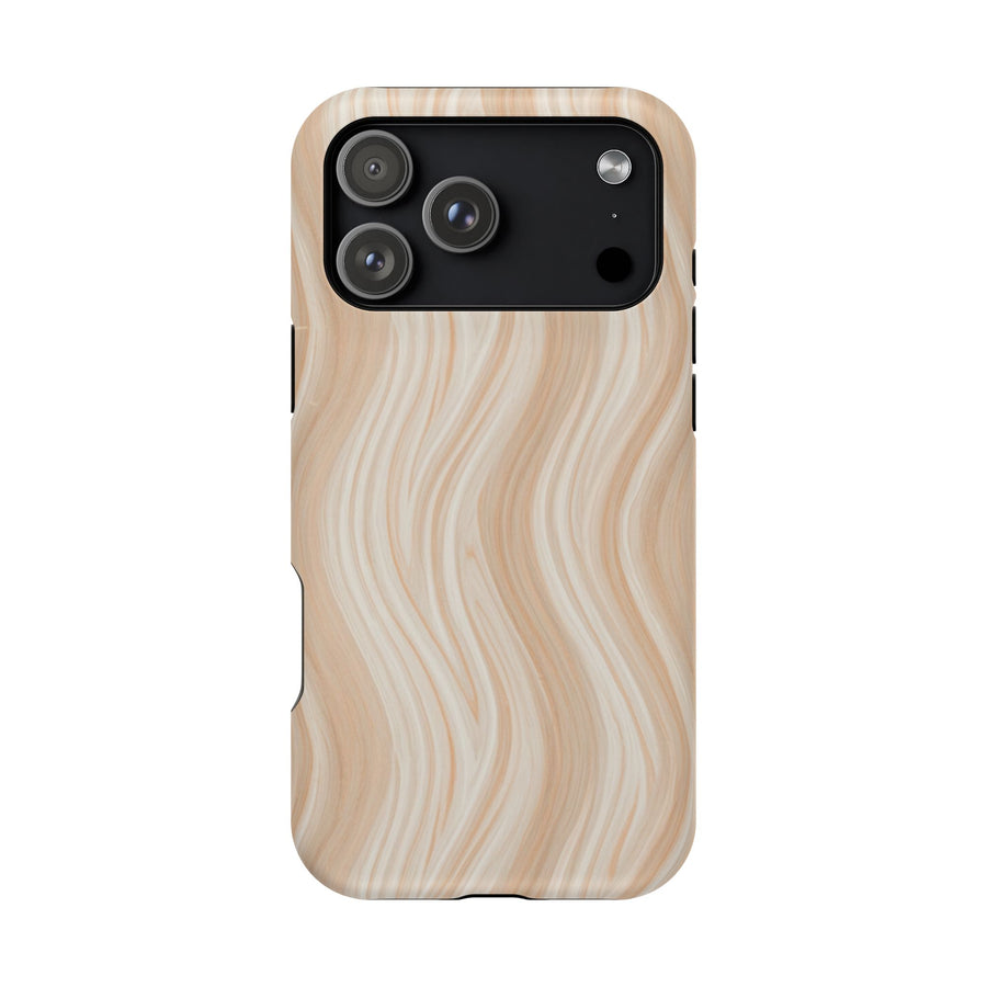 Wavy Wood Vein | Tough MagSafe Case
