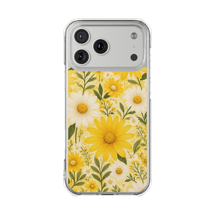 Sunny Petal | Clear MagSafe Case