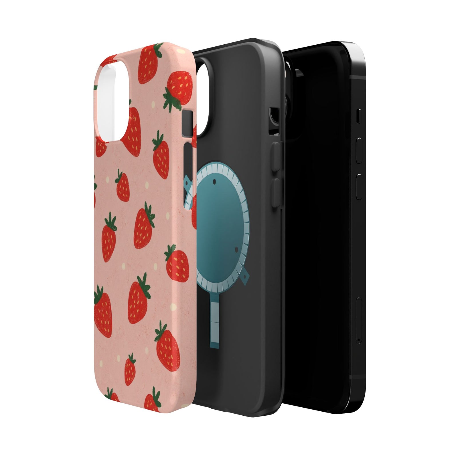 Blush Strawberries | Tough MagSafe Case