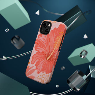 Coral Hibiscus | Tough MagSafe Case — product image 45