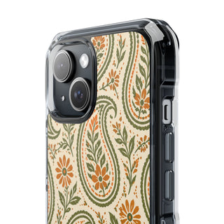 Olive Paisley | Clear MagSafe Case — product image 19