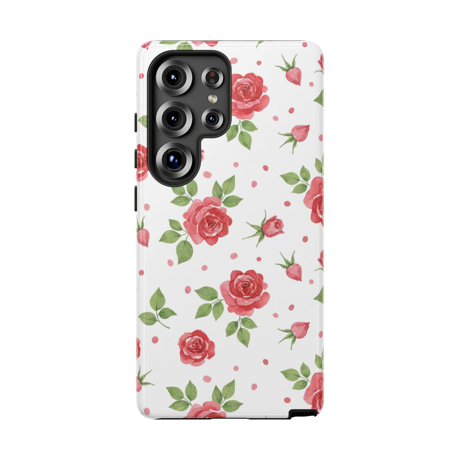 Ditsy Red Rose | Tough Case