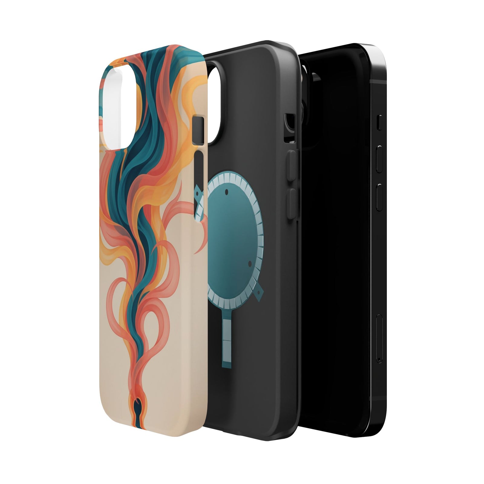 Retro Flame | Tough MagSafe Case
